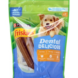 PURINA FRISKIES Dental delicious Snack igiene orale e dentale...