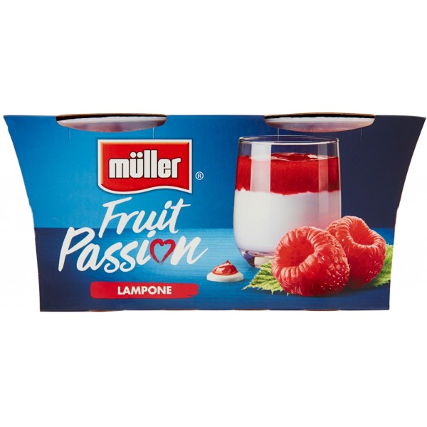müller Fruit Passion Lampone 2 x 125 g müller Fruit Passion Lampone 2 x 125 g