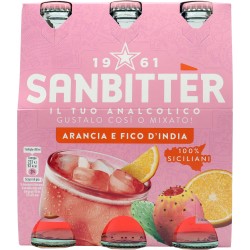Sanbittèr, Arancia e Fico d'India, Aperitivo Analcolico -...