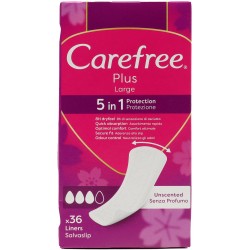 Carefree Plus Large Salvaslip 36 pz