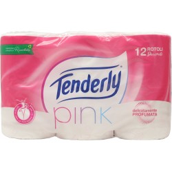 Tenderly pink Rotoli Decorati 12 pz