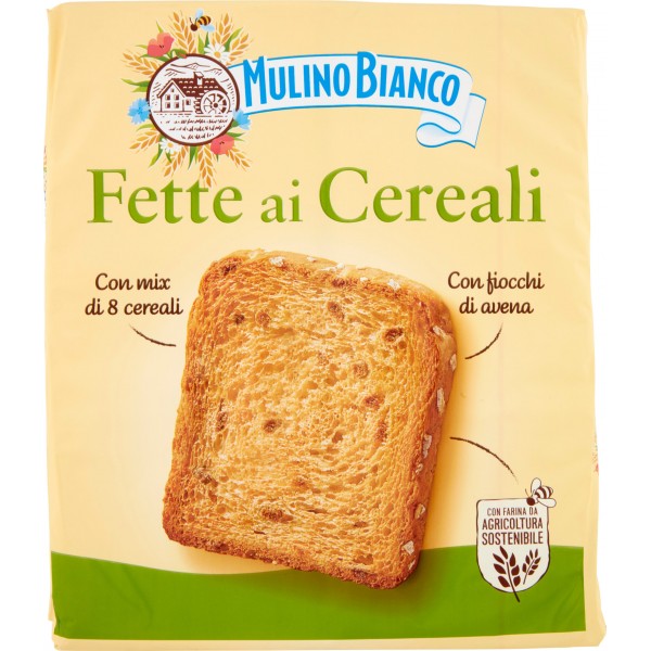 GrissinBon Le Fresche Biscottate Fette Con Farina Integrale 8 Porz.