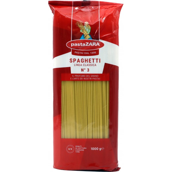 Zara pasta spaghetti kg 1 Zara pasta spaghetti kg 1
