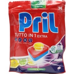 PRIL Tutto in 1 Extra Tabs Limone & Lime 36pz (597,6g)