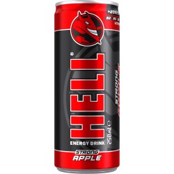Hell apple strong energy drink ml.250