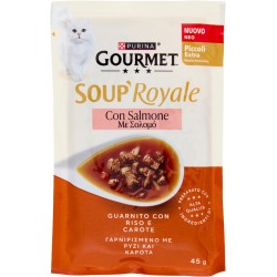PURINA GOURMET Soup Royale con Salmone 45g
