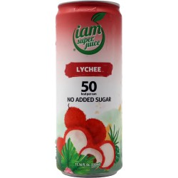 Drinks lychee iam sjuice can 330ml