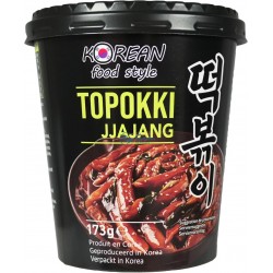 Rice caketopokki black bean kfs cup 173g