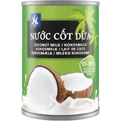 Coconut milk 17-19% fat vietn. can 400ml