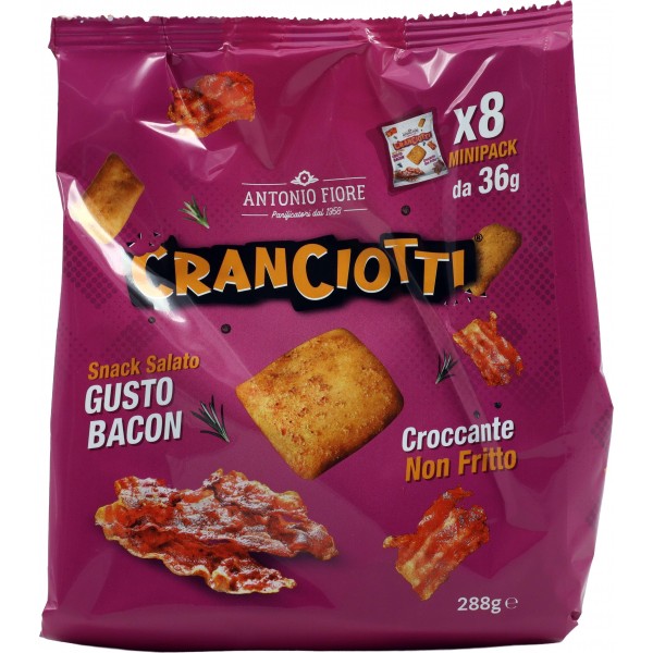 Cranciotti gusto bacon 288 gr Cranciotti gusto bacon 288 gr