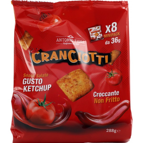 Cranciotti gusto ketchup 288 gr Cranciotti gusto ketchup 288 gr