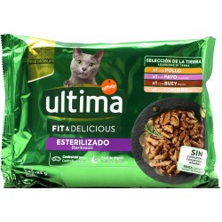 Ultima Cat Fit & Delicious Sterilizzati 4 x 85 g