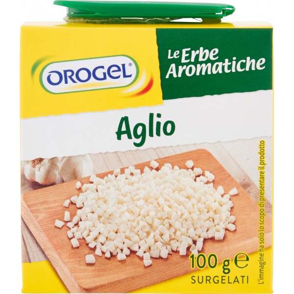 Orogel Le Erbe Aromatiche Aglio Surgelati 100 gr.