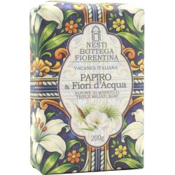 Nesti sapone veg papiro fiori acqua gr.200