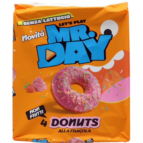 Vicenzi mr day donut fragola gr.200 Vicenzi mr day donut fragola gr.200