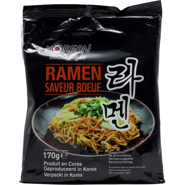 Noodles ramen precooked beef 170gr kfs Noodles ramen precooked beef 170gr kfs