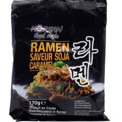 Noodles ramen precooked soy caramel g170