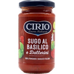 Cirio Sugo al Basilico e Datterini 190 g