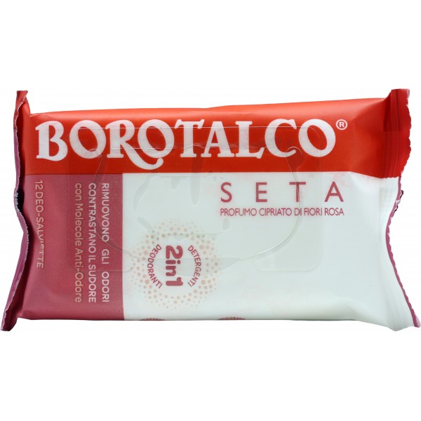 Borotalco deo salviette seta pz.10 Borotalco deo salviette seta pz.10