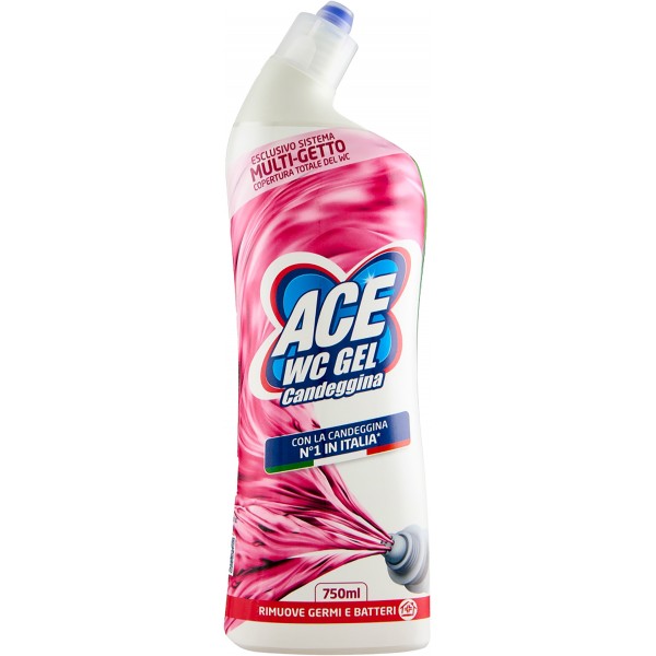 Ace Wc Gel Candeggina Multi-Getto 750 ml Ace Wc Gel Candeggina Multi-Getto 750 ml