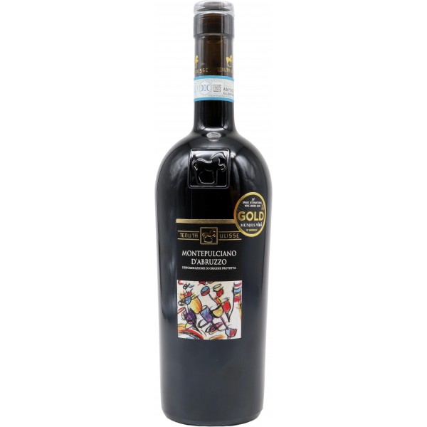 Ulisse montepulciano d'Abruzzo dop cl.75 Ulisse montepulciano d'Abruzzo dop cl.75