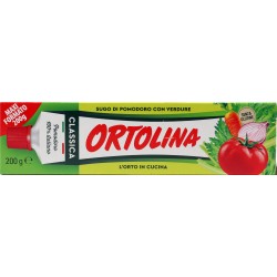 Ortolina Classica Sugo di Pomodoro con Verdure 200 g