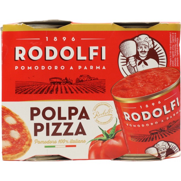 Rodolfi Polpa Pizza 2 x 400 g Rodolfi Polpa Pizza 2 x 400 g