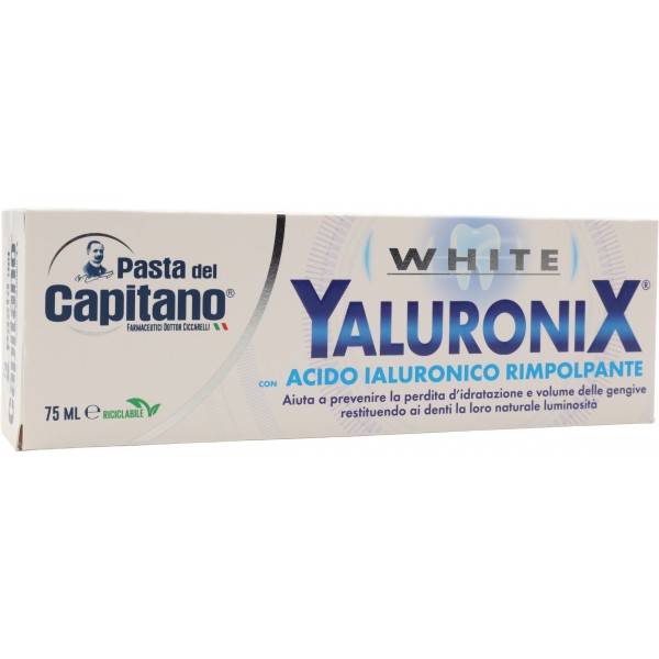 Capitano pasta dent.yaluronix white ml75 Capitano pasta dent.yaluronix white ml75