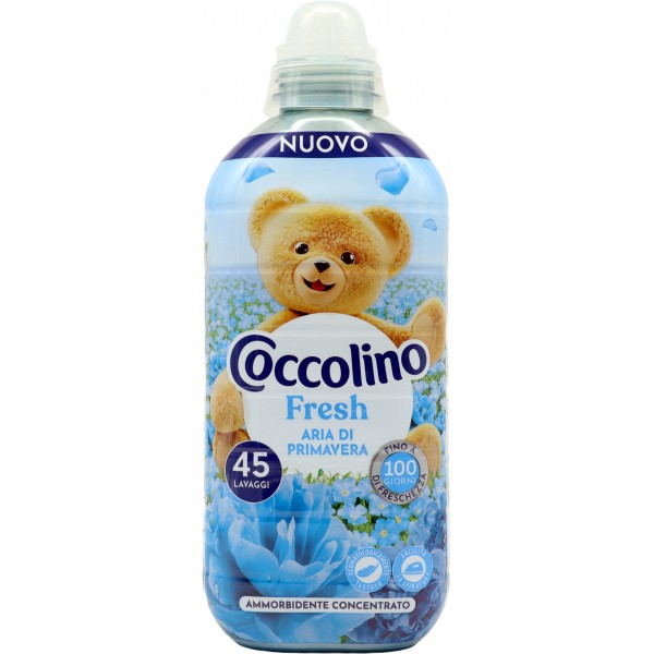 Coccolino Ammorbidente Concentrato Fresh Aria di Primavera 45 Lavaggi 952 ml Coccolino Ammorbidente Concentrato Fresh Aria di Primavera 45 Lavaggi 952 ml