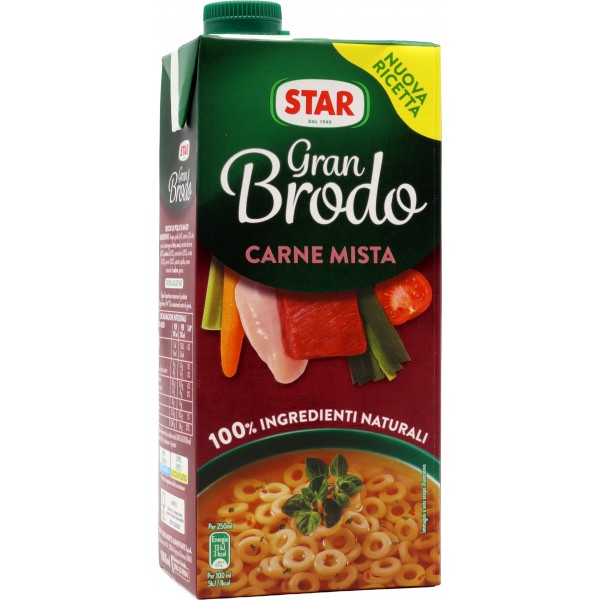 Star Gran Brodo Carne Mista 1000 ml Star Gran Brodo Carne Mista 1000 ml