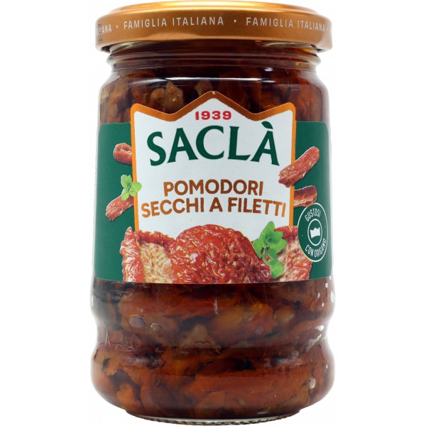 Saclà Pomodori Secchi a Filetti 190 g Saclà Pomodori Secchi a Filetti 190 g