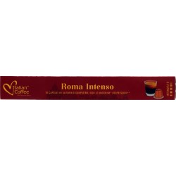 Laboutiquedelcaffe 10 caps nesp roma intensità 9