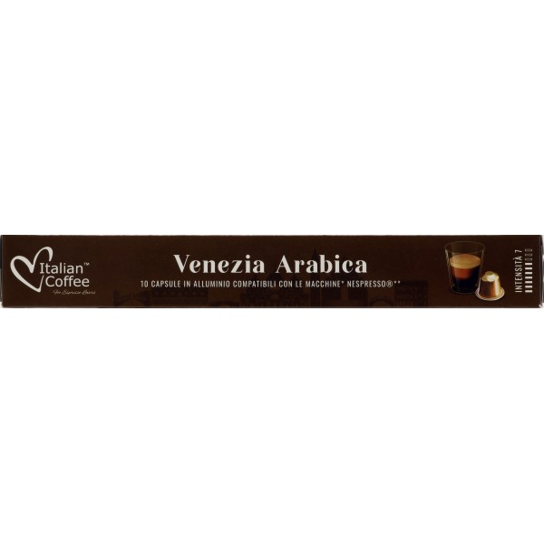 Laboutiquedelcaffe 10 caps nespresso Venezia arabica intensità 7 Laboutiquedelcaffe 10 caps nespresso Venezia arabica intensità 7