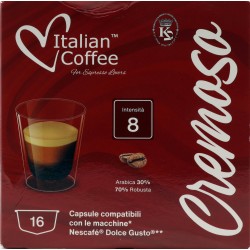 Laboutiquedelcaffe 16 caps dg cremoso intensità 8