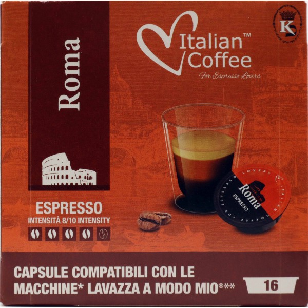 Laboutiquedelcaffe 16 caps amm roma espresso intesità 8/10 Laboutiquedelcaffe 16 caps amm roma espresso intesità 8/10