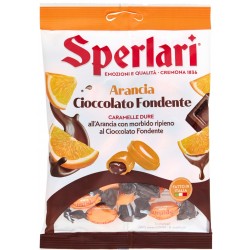 Sperlari Caramelle Dure Arancia Cioccolato Fondente 135 g