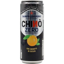 SANPELLEGRINO Chinò Zero Zuccheri Aggiunti, Lattina 33 cl