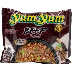 Inst. noodles beef yum yum 60g