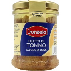 Donzela Filetti di Tonno all'Olio di Oliva 180 g