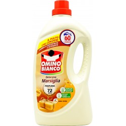 Omino Bianco Detersivo Lavatrice Liquido Marsiglia 60 Lavaggi...