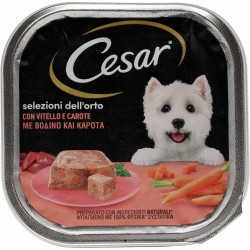 Cesar Selezione dell'Orto Cibo Umido Cane con Tenero...
