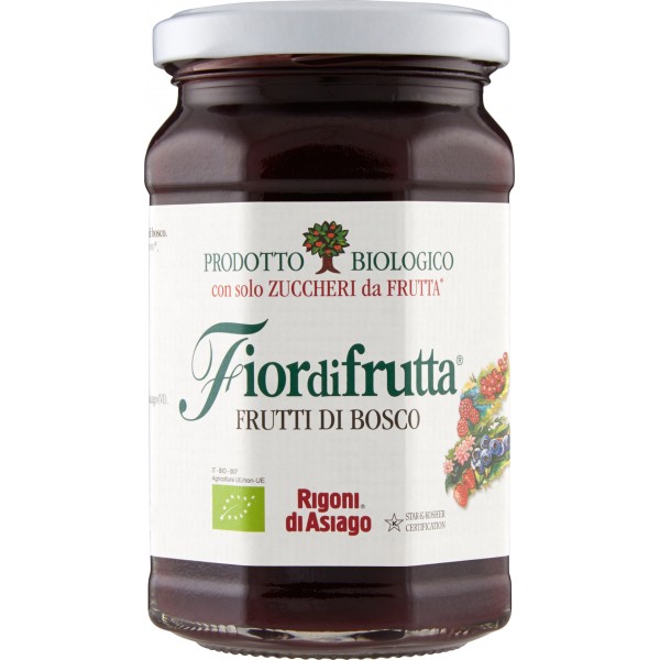 Rigoni Fiordifrutta confettura bio frutti di bosco - gr.330