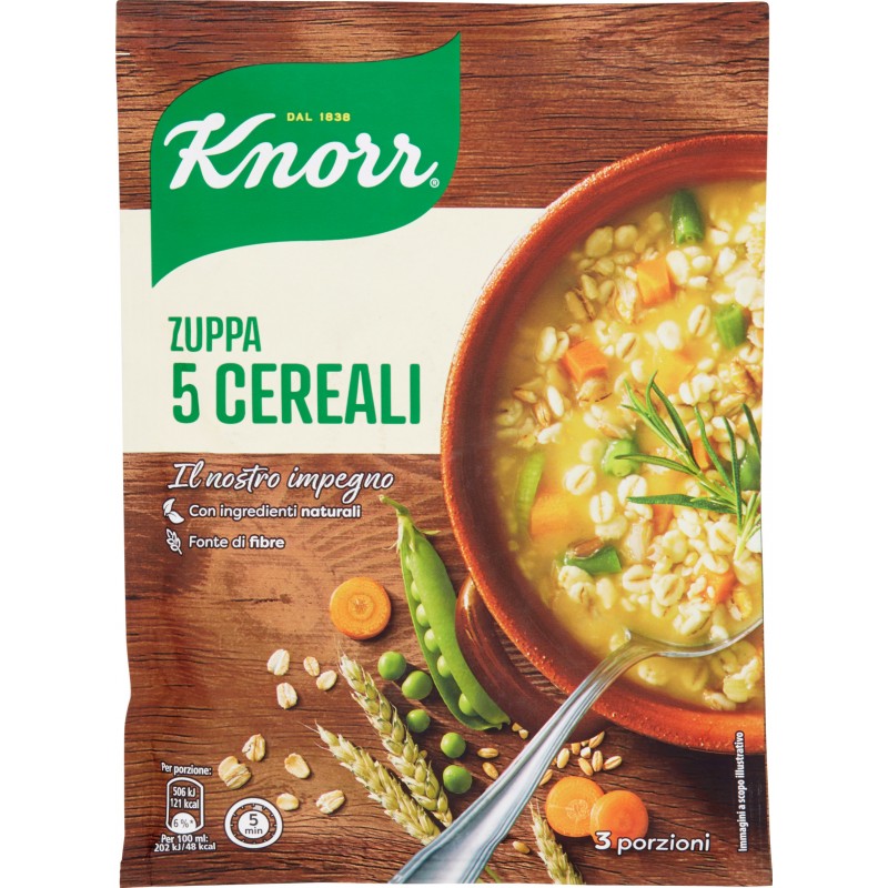 Knorr zuppa 5 cereali - gr.110