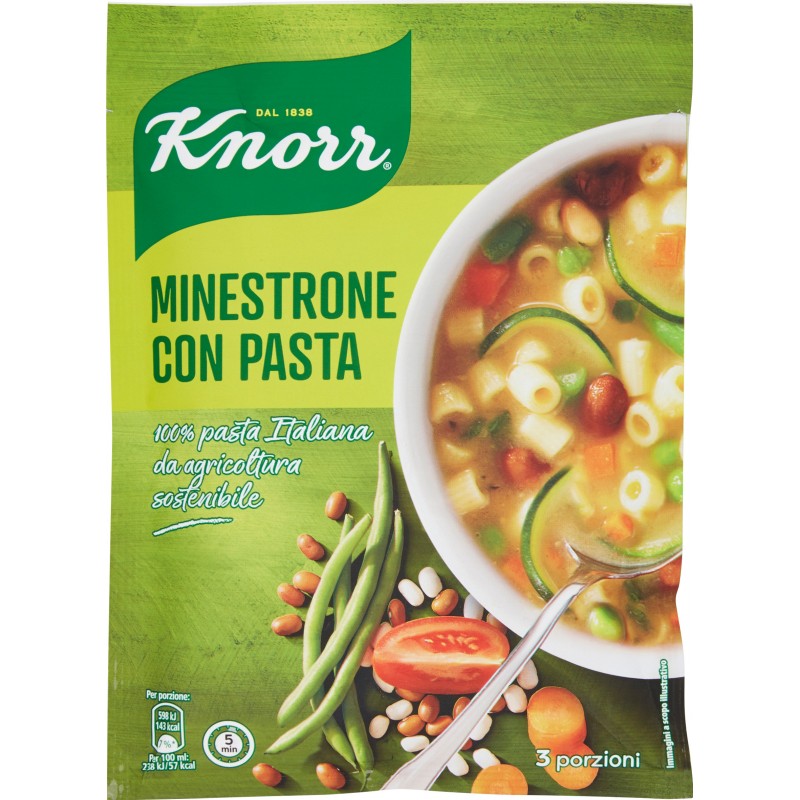 Knorr minestrone con pasta - gr.130