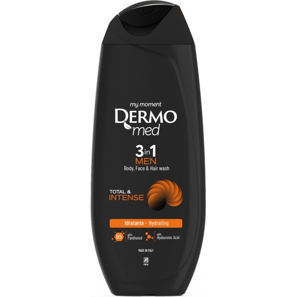 Dermomed men doccia 3in1 intense ml.250 Dermomed men doccia 3in1 intense ml.250
