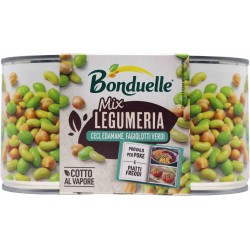 Bonduelle Mix Legumeria Ceci, Edamame, Fagiolotti Verdi 2 x 160 g