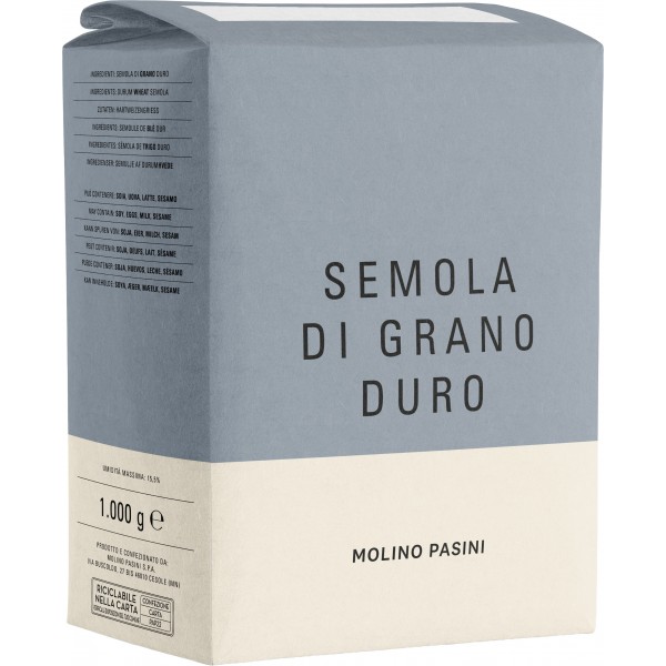 Molino Pasini semola di grano duro kg.1