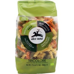 alce nero Fusilli Tricolore 500 g
