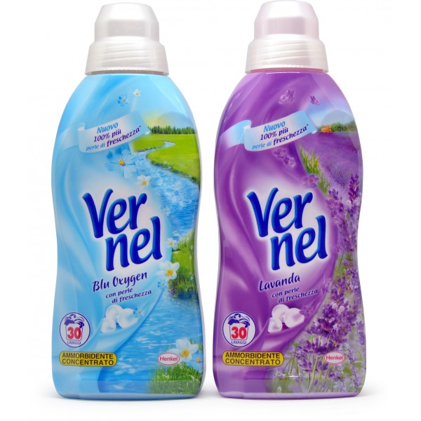 Vernel ammorbidente mini blu o lavanda - ml.750 (uno dei due a scelta)